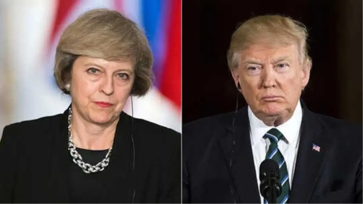 May ile Trump Telefonda Görüştü