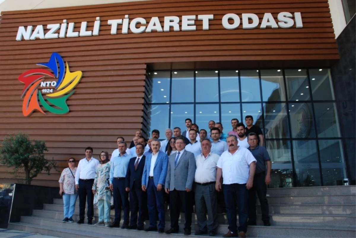 AK Parti\'li Mustafa Savaş\'tan Nazilli Ticaret Odasına Ziyaret