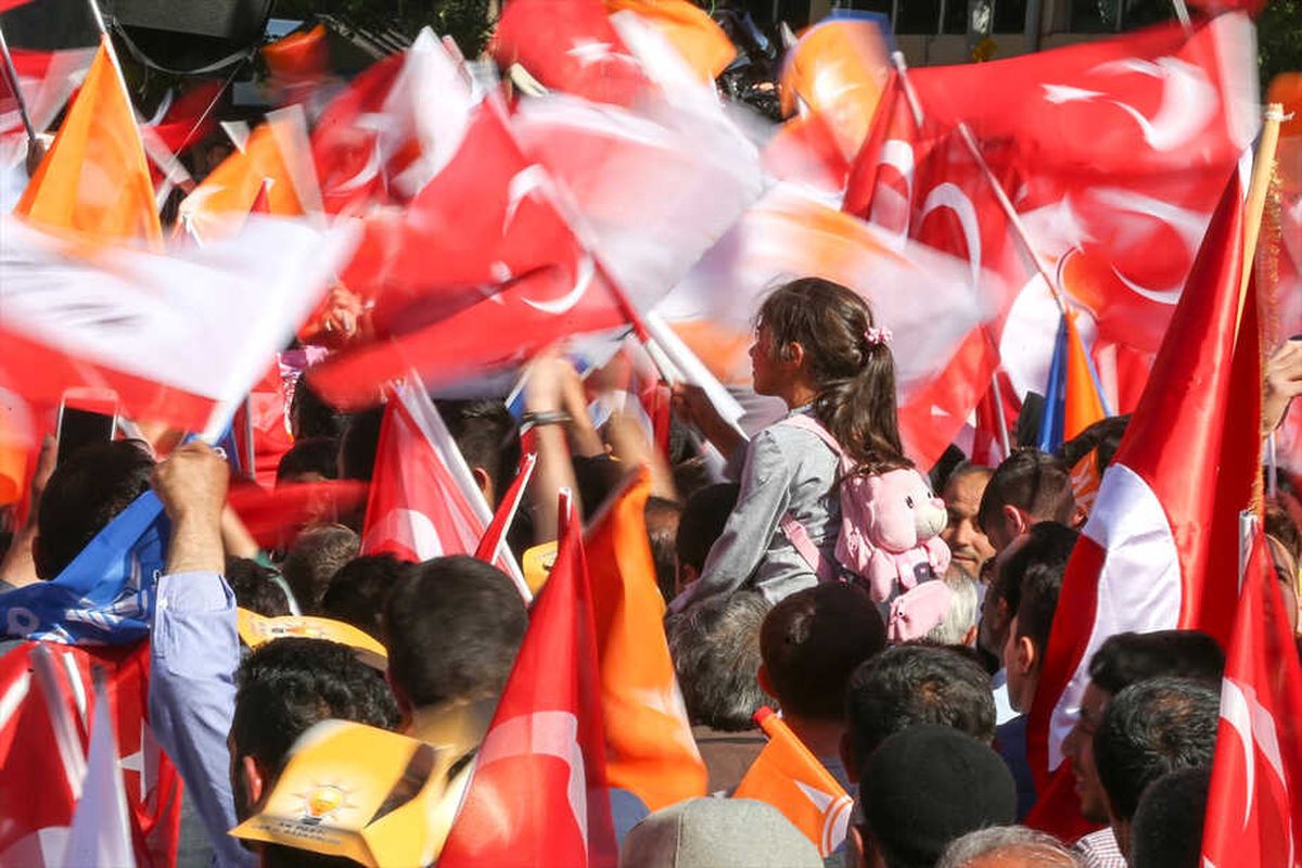AK Parti\'nin Van Mitingi