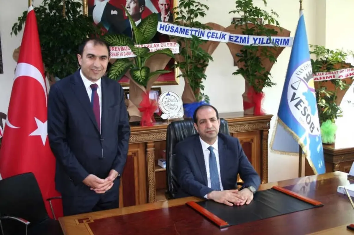 Bakan Yardımcısı Fatih Çiftçi, Vesob\'u Ziyaret Etti