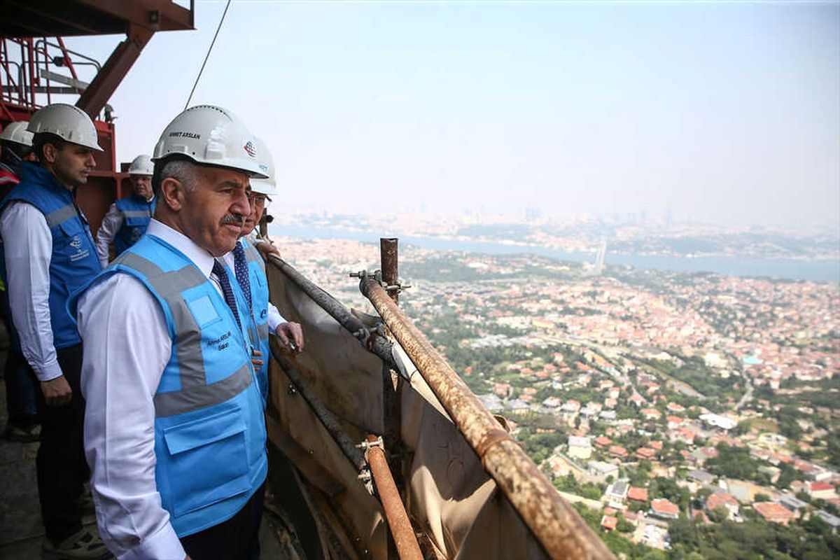 Çamlıca Kulesi\'ne Yılda 4,5 Milyon Turist Bekleniyor
