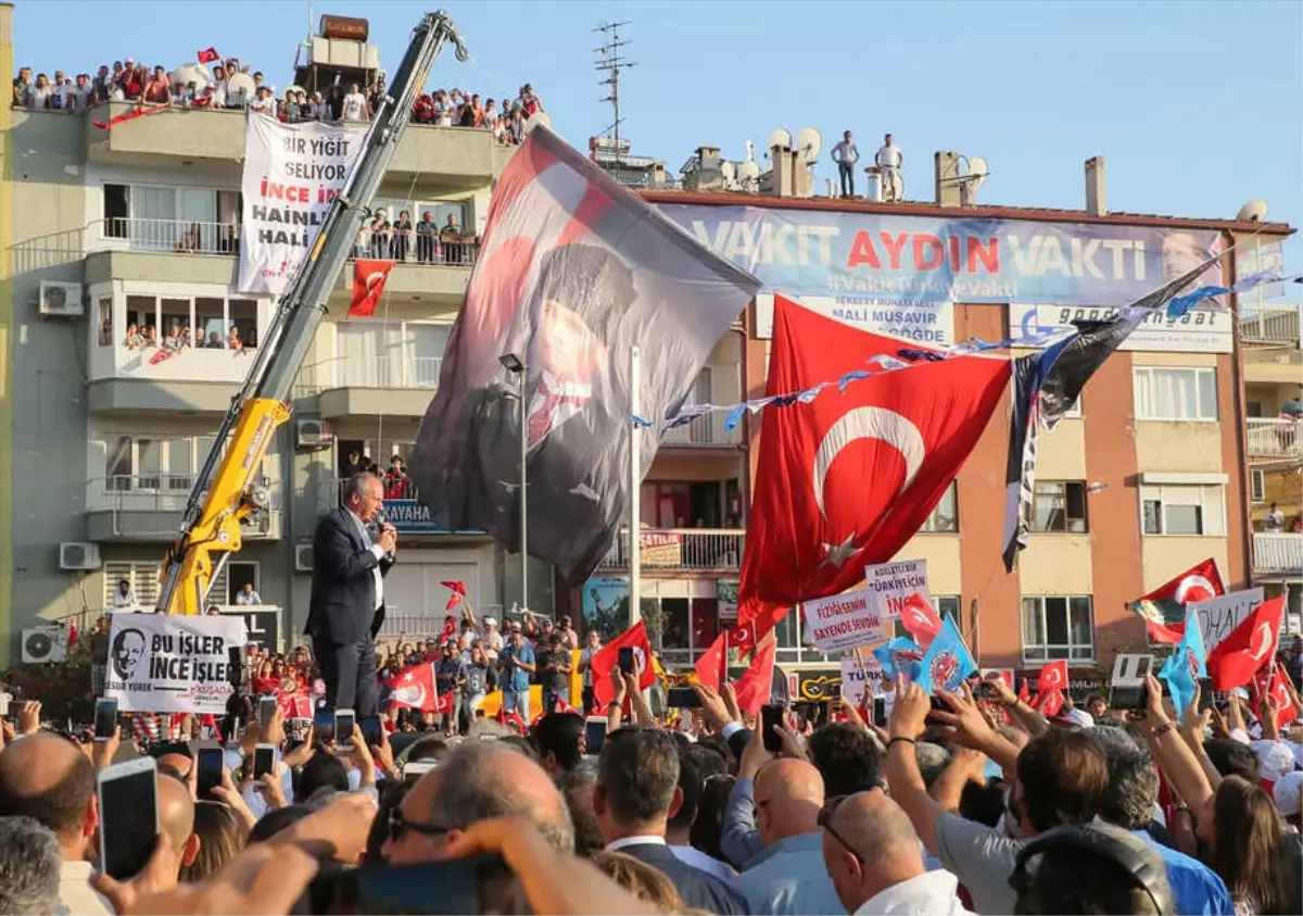 CHP\'nin Cumhurbaşkanı Adayı İnce Aydın\'da