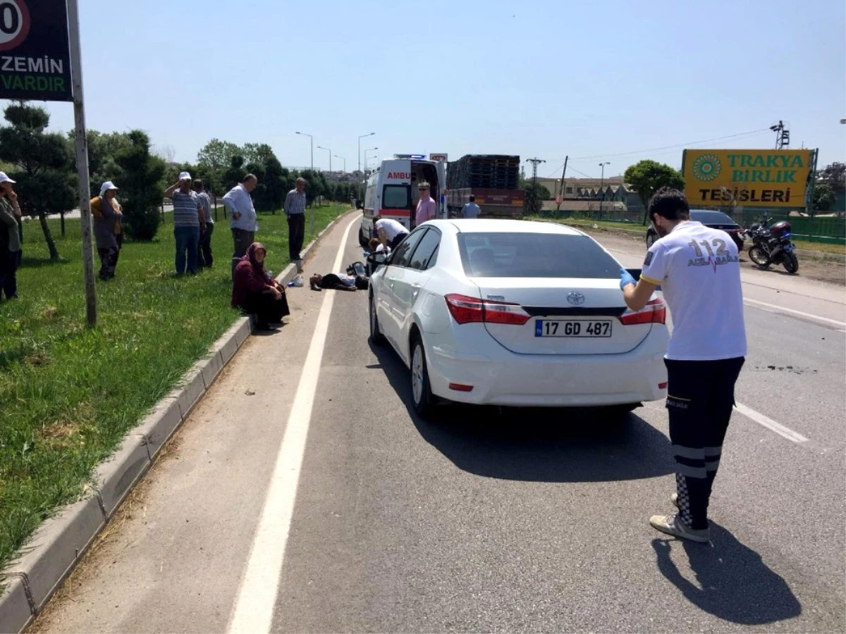 Bursa\'da Feci Kaza! Otomobille Çarpışan Motosiklet Sürücüsü Can Verdi