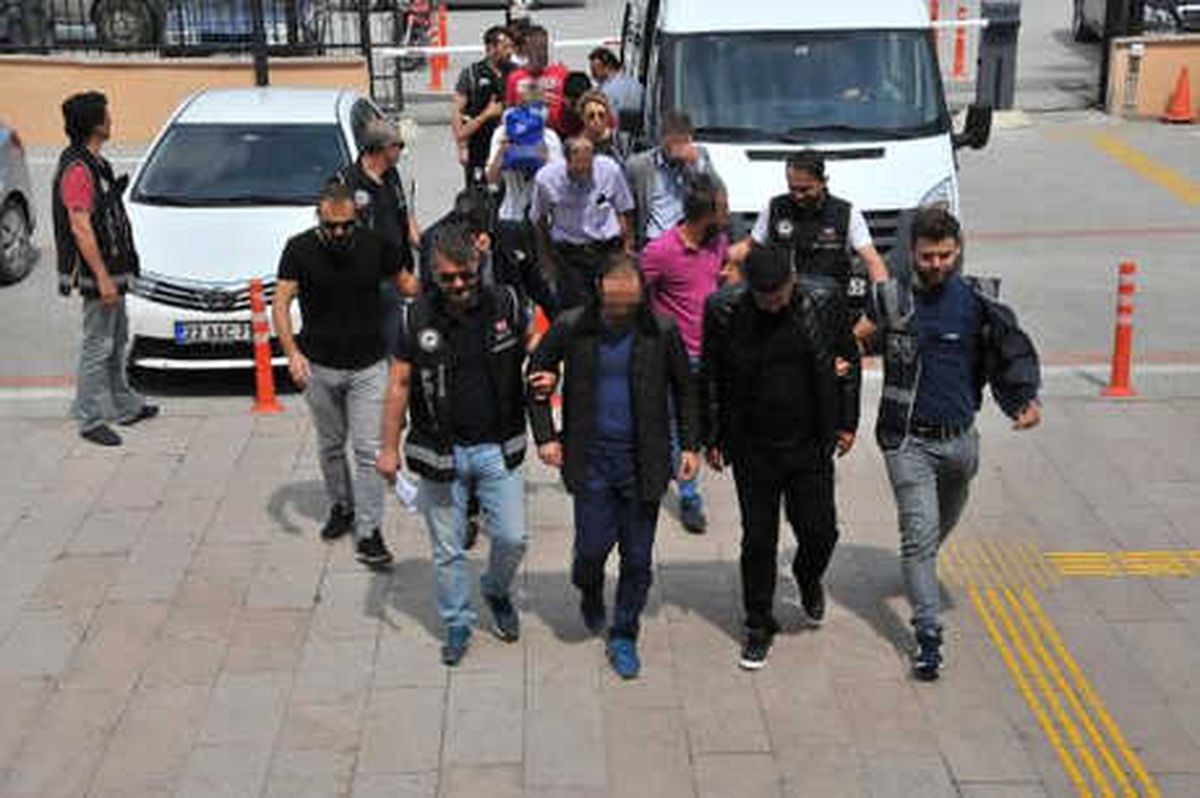 Askeri Casusluk Davası\'nın Hakimini Yurt Dışına Kaçırmak İsteyen 9 Şüpheli Adliyede