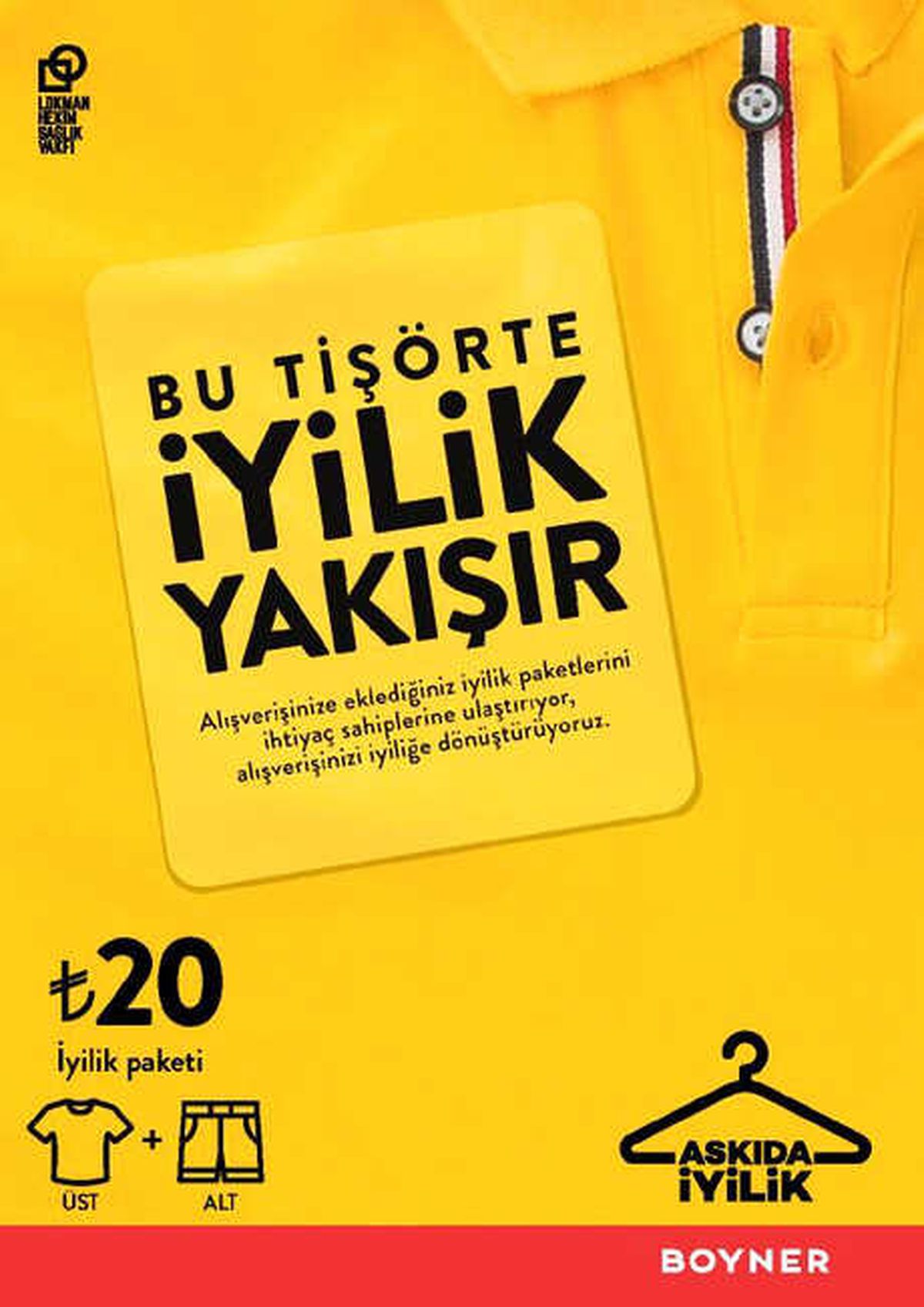 Boyner\'de \'İyiliğin Modası Geçmez\'