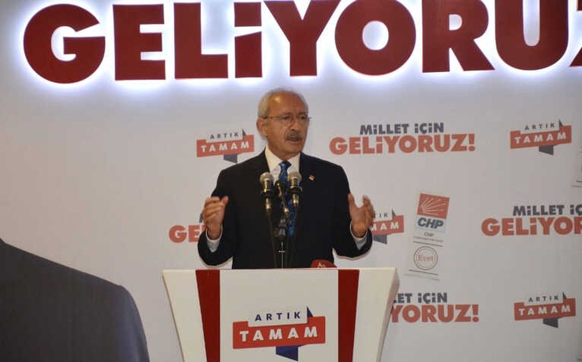 CHP Lideri Kılıçdaroğlu: "Orta Doğu 50-100 Yıldır Kan Akan Bölgedir"