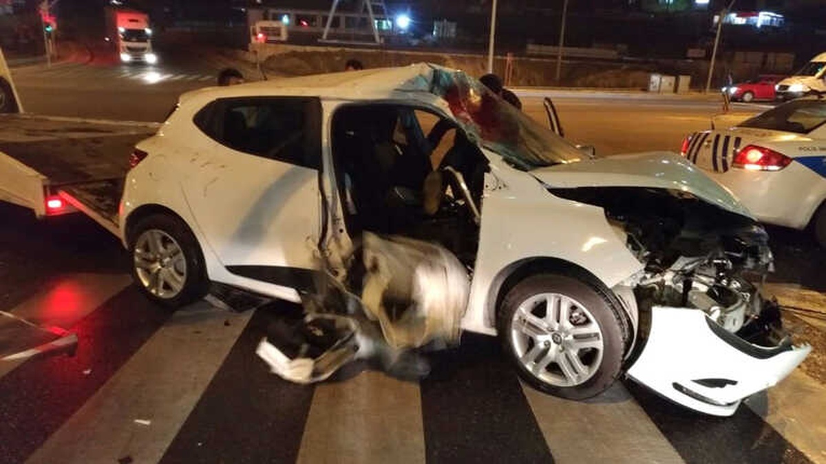 Otomobille Çarpışan Motosiklet Sürücüsü Hayatını Kaybetti