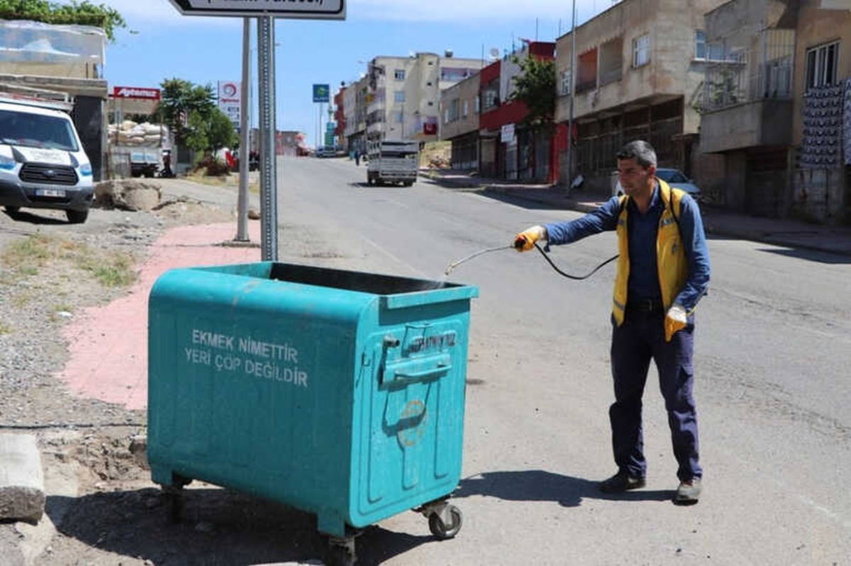 Siirt Belediyesinden İlaçlama Çalışmaları