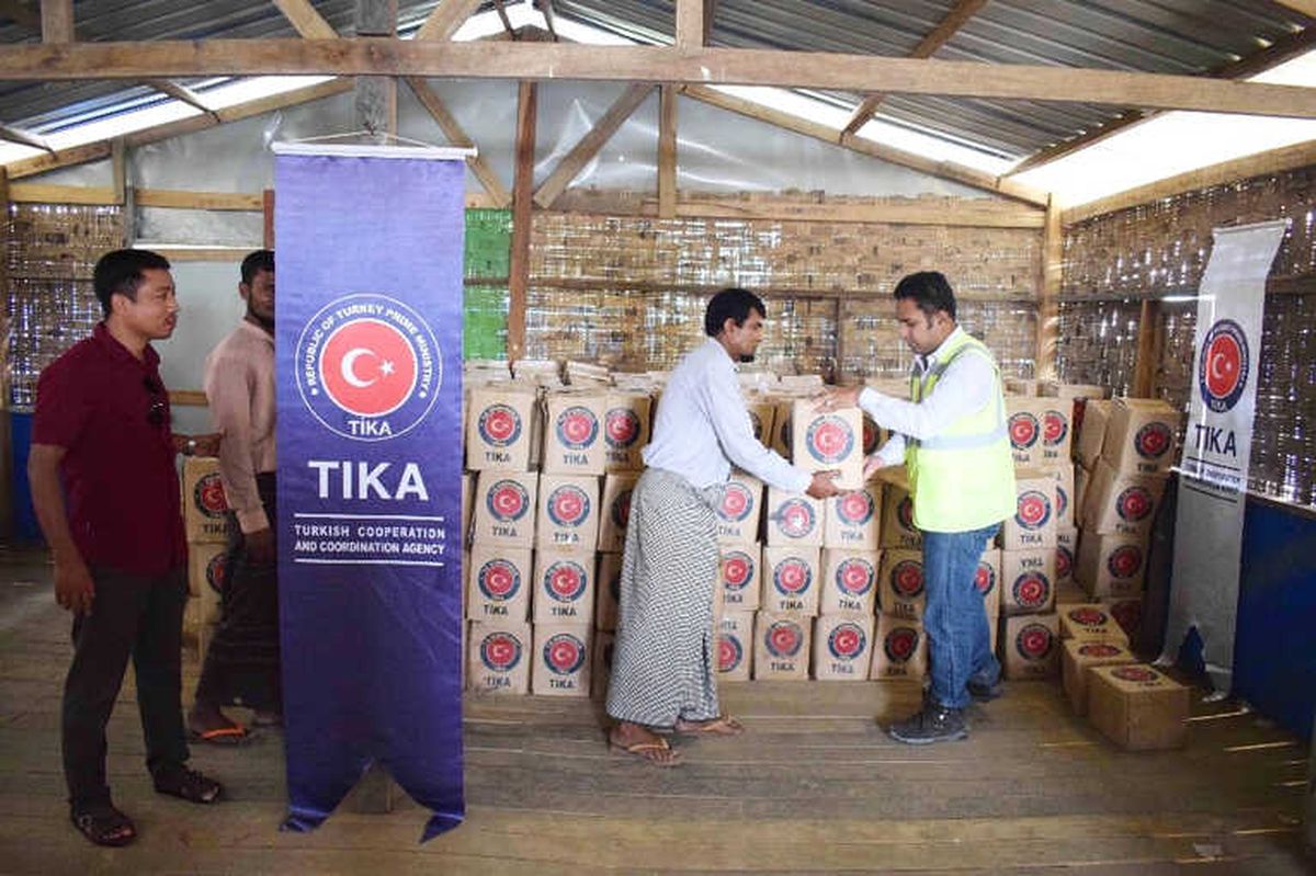 Tika\'dan Arakanlı Müslümanlara Yardım Eli