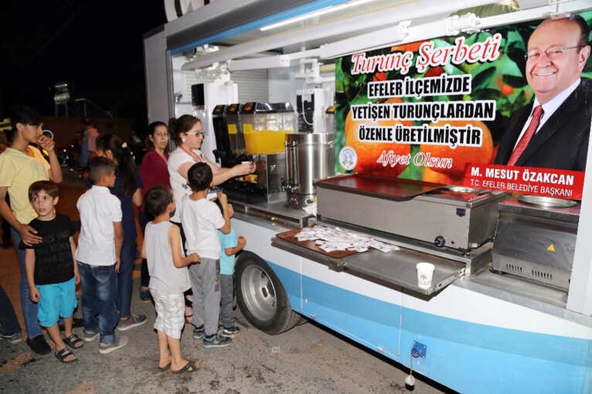 Vatandaştan Turunç Şerbetine Tam Not