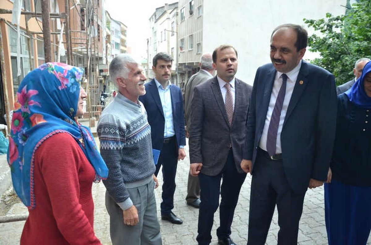 AK Parti Trabzon Milletvekili Balta Seçim Çalışmalarına Ara Vermeden Devam Ediyor