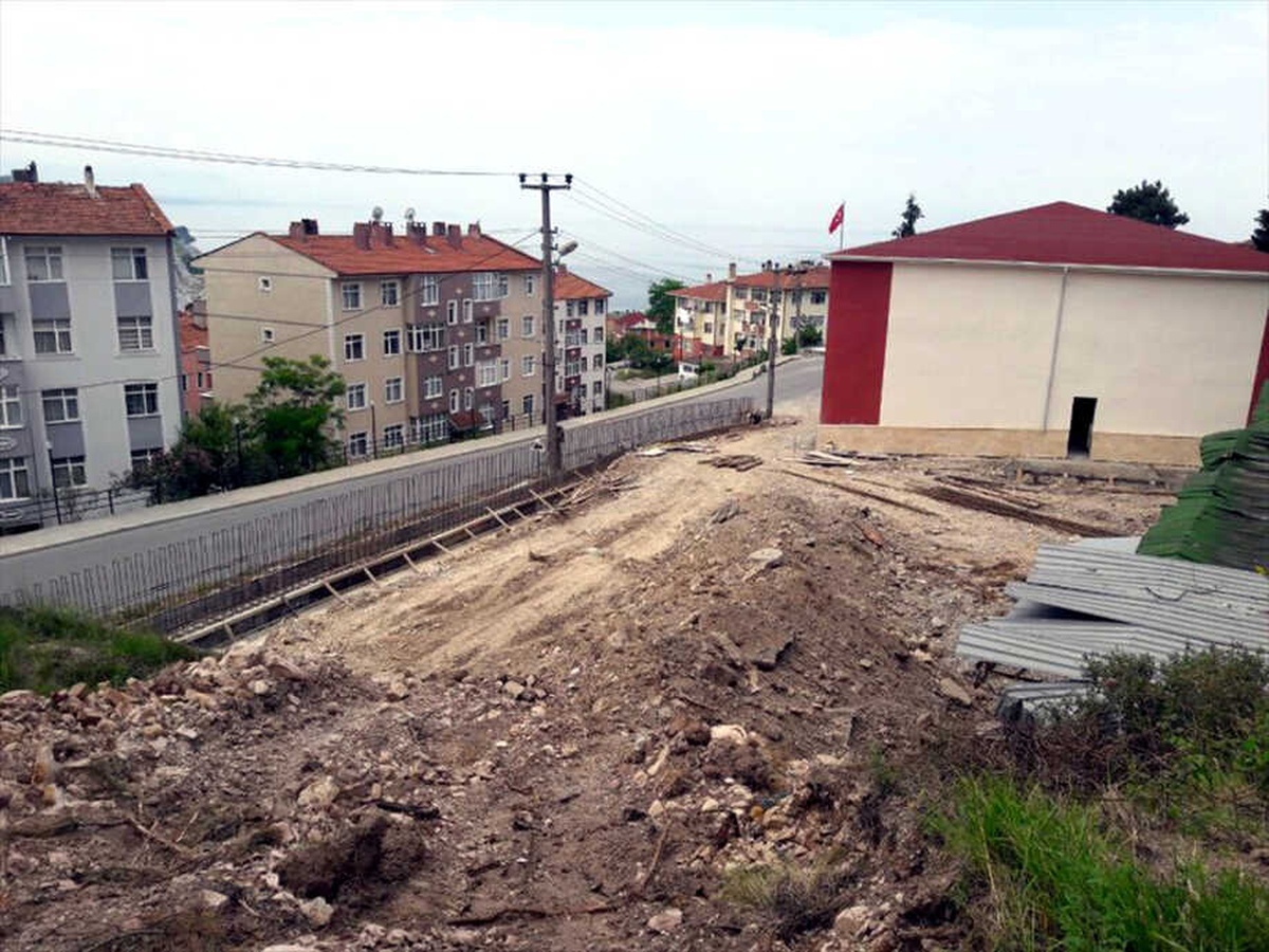 Alaplı Anaokulunun İnşaat Çalışmaları