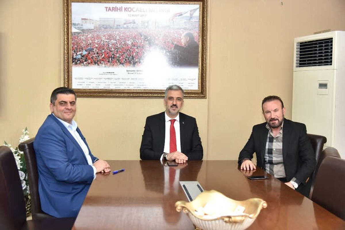 Başkan Doğan\'dan AK Parti İl Başkanı Abdullah Eryarsoy\'a Ziyaret