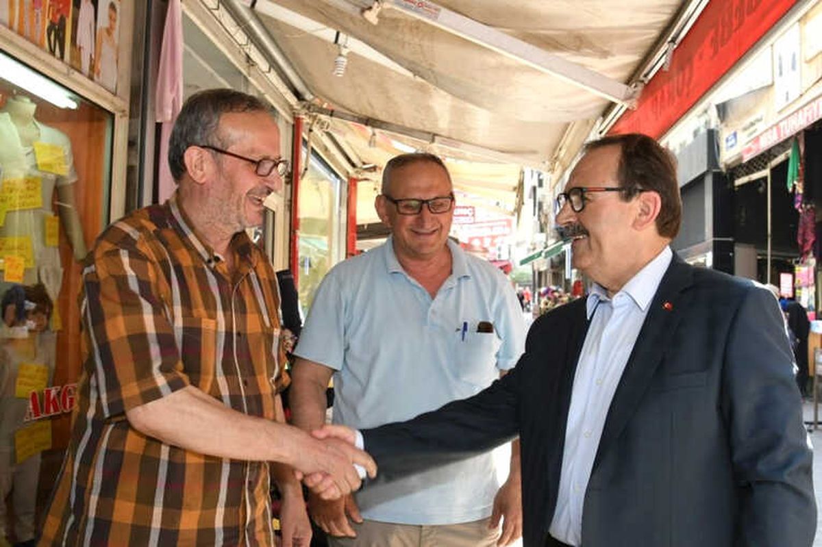 Başkan Şahin: "Esnafımızın Daima Yanında Olacağız"