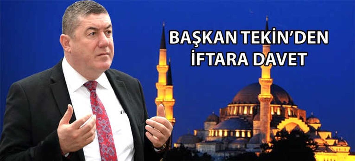 Başkan Tekin\'den Alaplı\'lara İftar Daveti