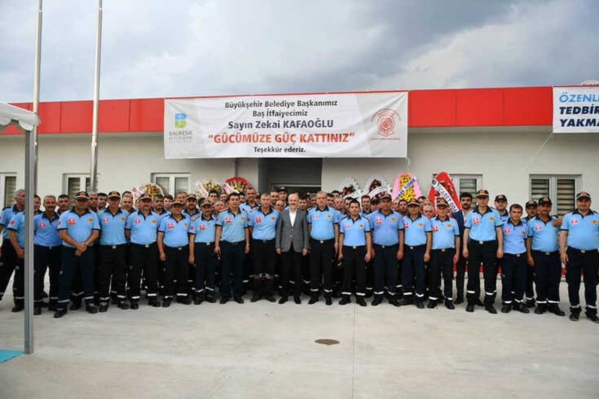 Büyükşehir\'den Susurluk\'a Yeni İtfaiye Merkezi