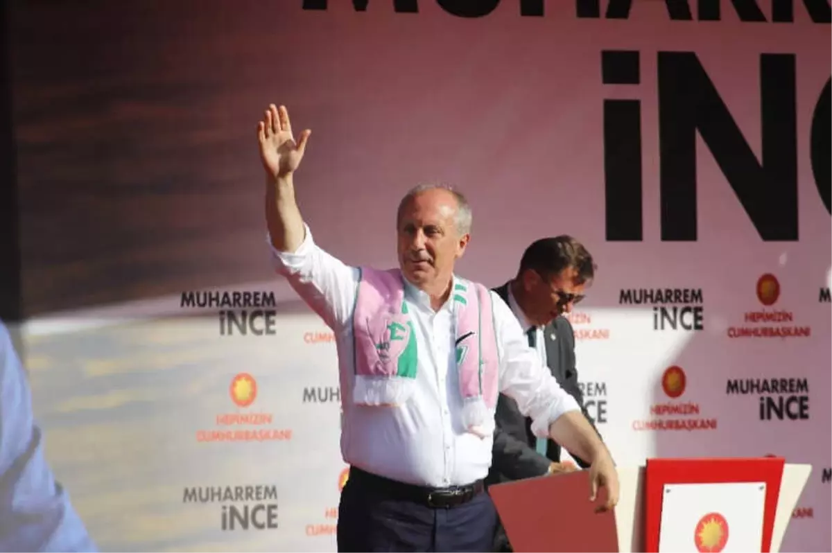 Cumhurbaşkanı Adayı Muharrem İnce Açıklaması