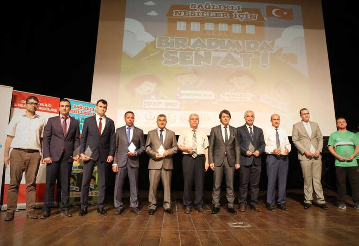 Gaün\'de "Sağlıklı Nesiller İçin Bir Adım da Sen At" Projesinin Ödül Töreni Gerçekleşti