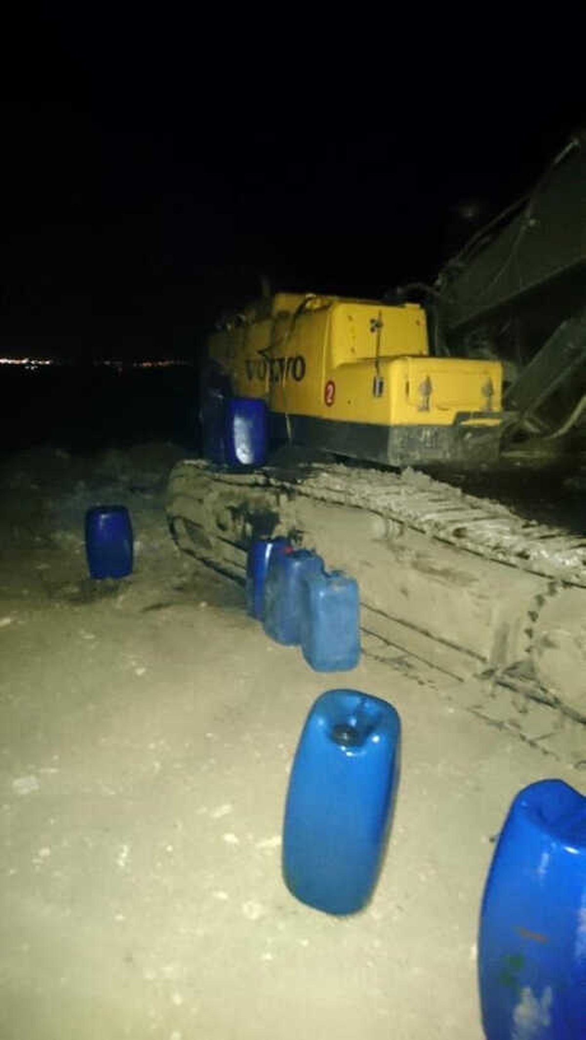 İş Makinesinden Mazot Hırsızlığına 2 Tutuklama