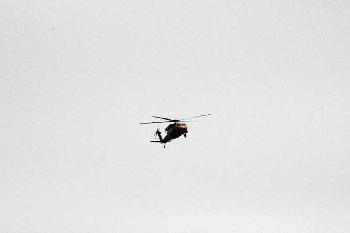 Kilis\'te Helikopter Hareketliliği