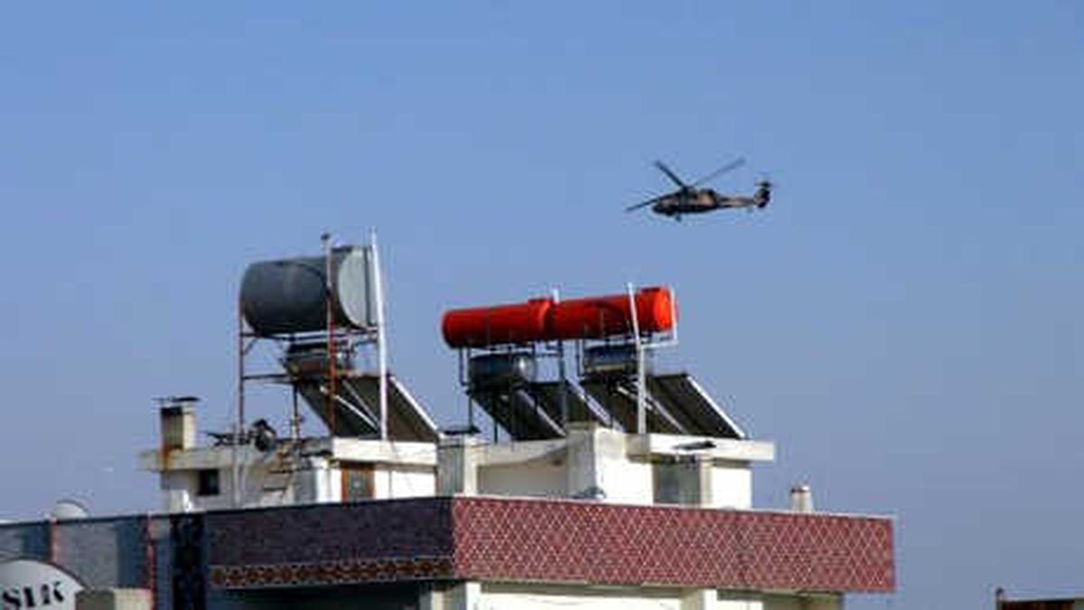 Kilis\'te Helikopter Hareketliliği