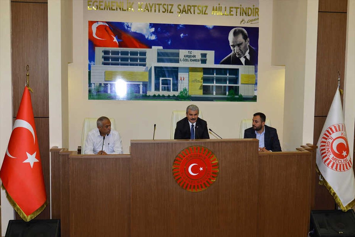 Kırşehir\'de İl Genel Meclisi Toplantısı