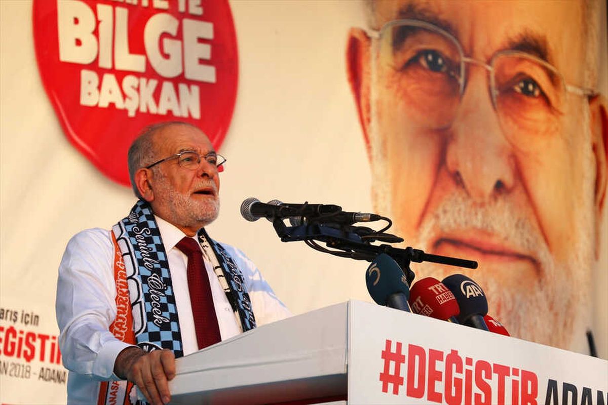 Saadet Partisi Adana Mitingi