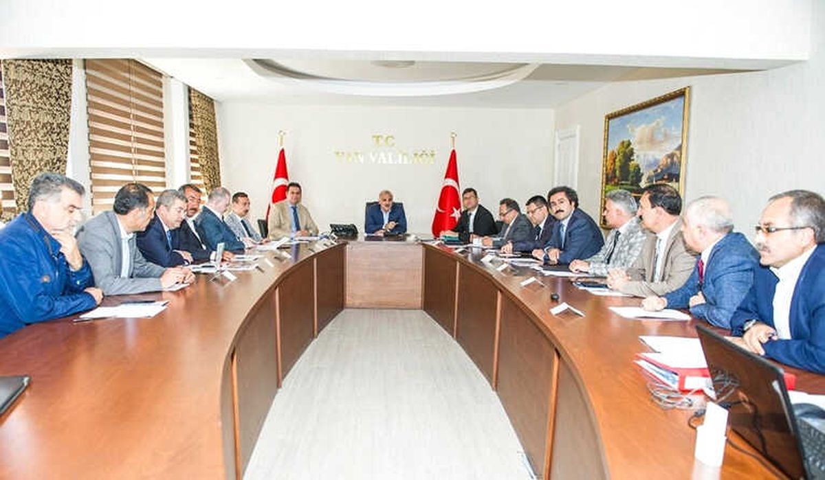 Van Tarıma Dayalı İhtisas Organize Sanayi Bölgesi Toplantısı