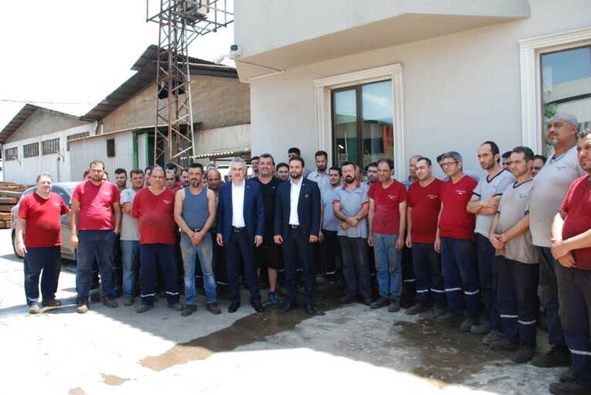 AK Parti Aydın Milletvekili Savaş, Efeler\'de Osb\'yi Ziyaret Etti