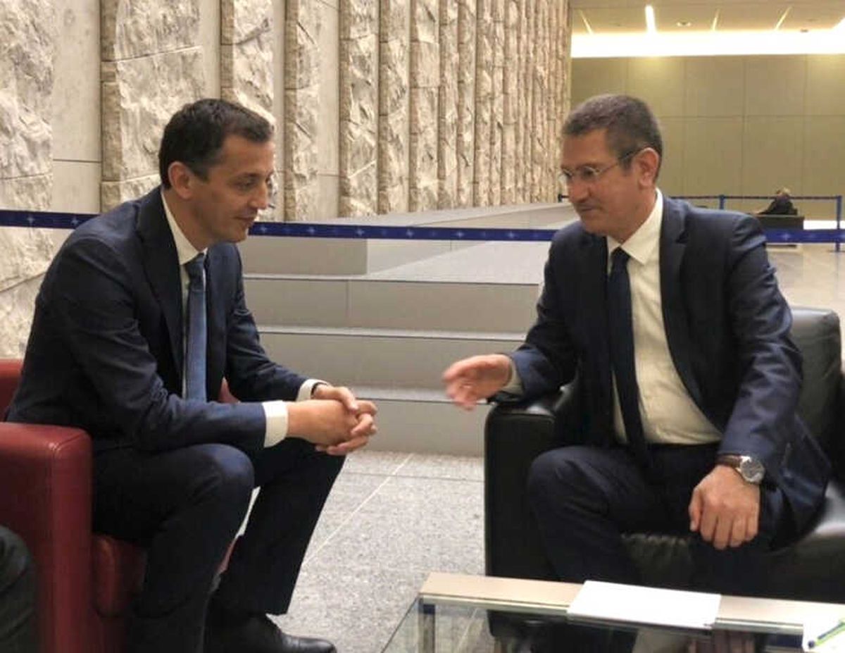 Bakan Canikli Brüksel\'de Karadağ Savunma Bakanı ile Görüştü