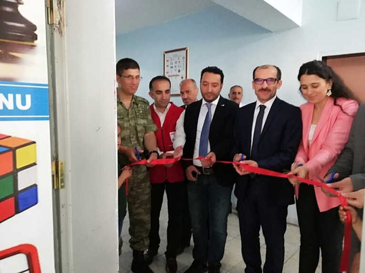 Çukurca\'da Zeka ve Geliştirme Oyun Sınıfı Açıldı