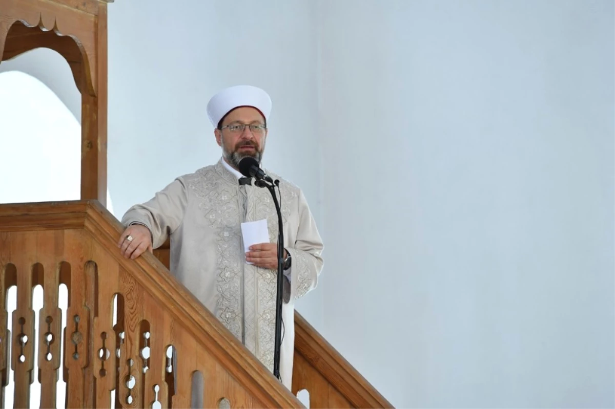 Diyanet İşleri Başkanı Erbaş: "Yeryüzünü Kuşatan En Büyük Afetlerden Birisi İsraf"