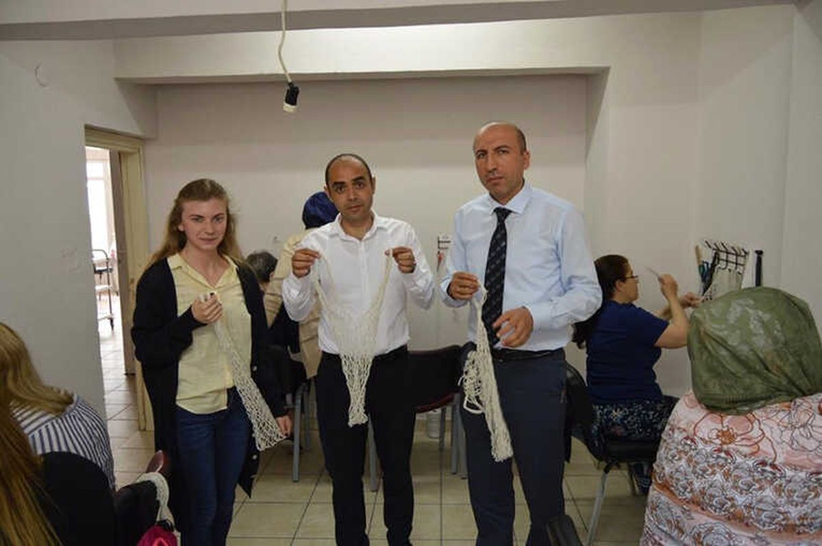 Erdek\'te, File Yapımı Kursu Başladı