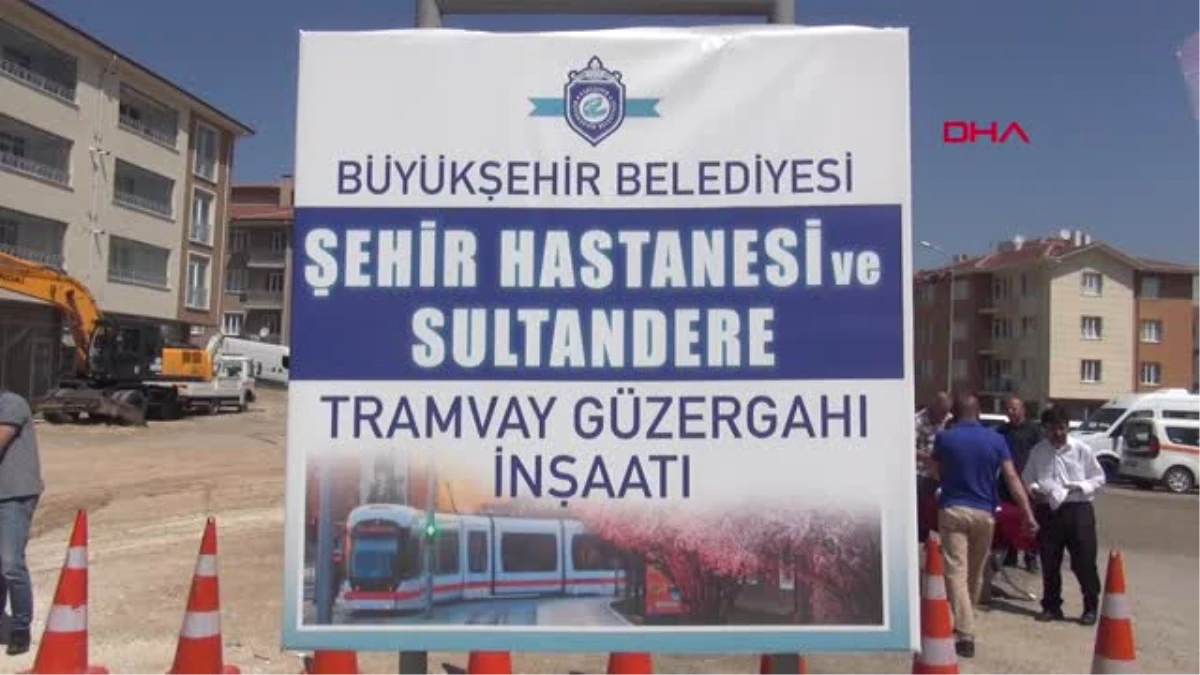 Eskişehir Şehir Hastanesi\'ne Tramvay Hattı-Hd