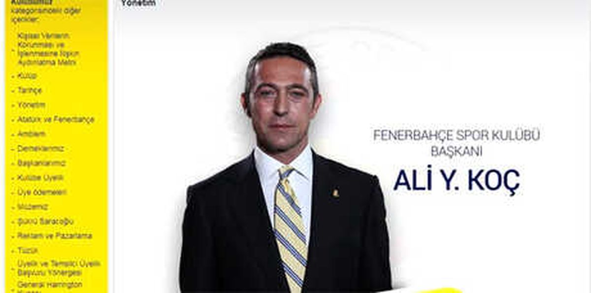 Fenerbahçe\'de Yönetim Güncellendi