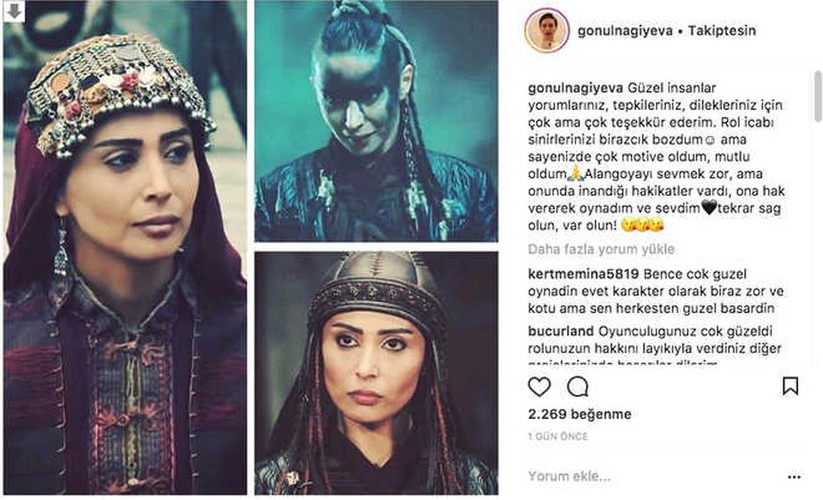 Gönül Nagiyeva: "Rol İcabı Sinirlerinizi Birazcık Bozdum"