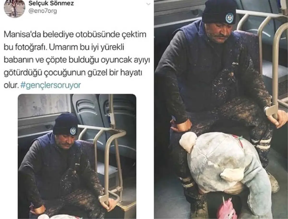 Hüzünlendiren Fotoğrafın Kahramanı Sevindi