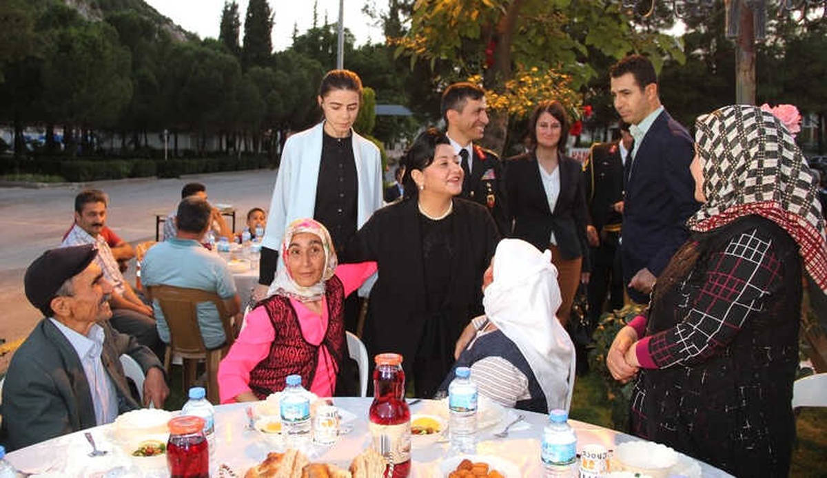 Muğla Jandarmasından Şehit Aileleri ve Gazilere İftar