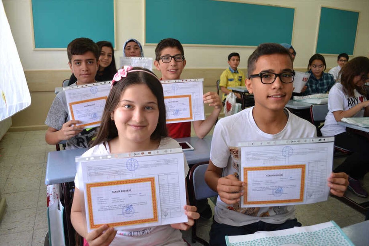 Okullarda Karne Heyecanı