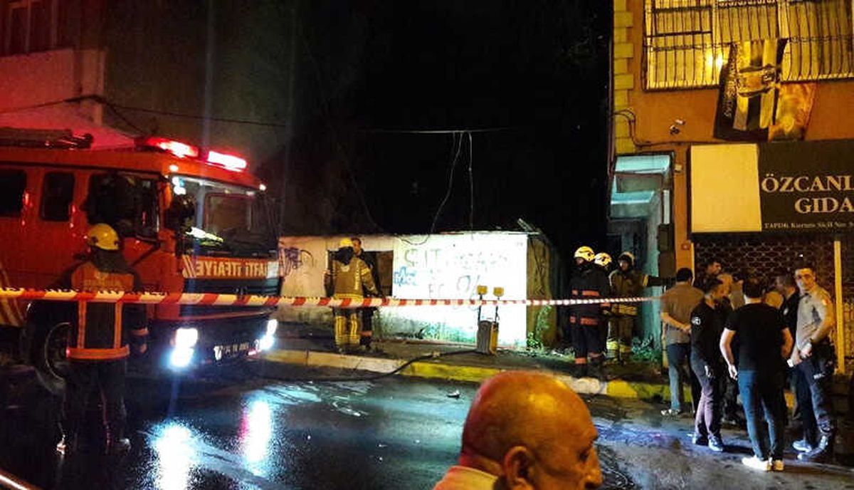 Sarıyer\'de Boş Bir Gecekonduda Tüp Patladı