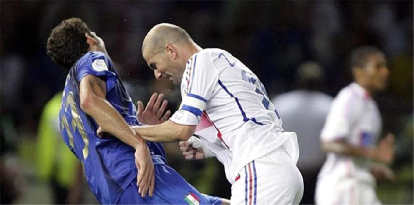 Zinedine Zidane Dünya Kupası\'nda En Çok Kırmızı Kart Gören Futbolcu