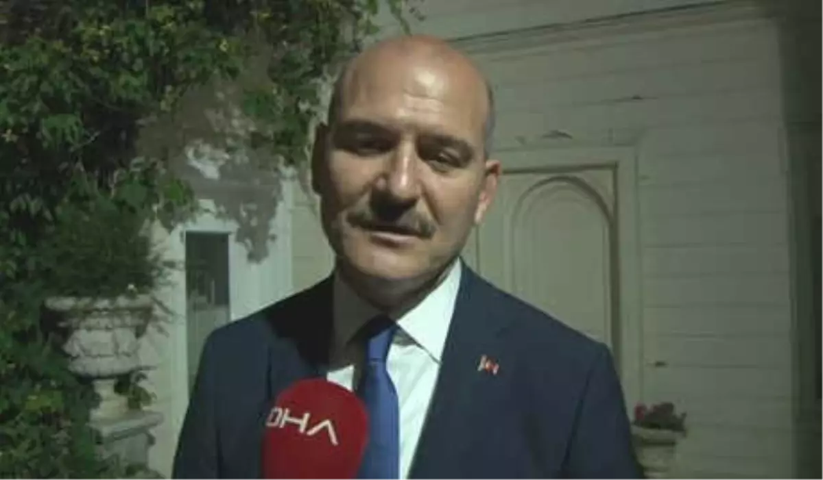 Bakan Soylu\'dan Demirören Ailesi\'ne Taziye Ziyareti