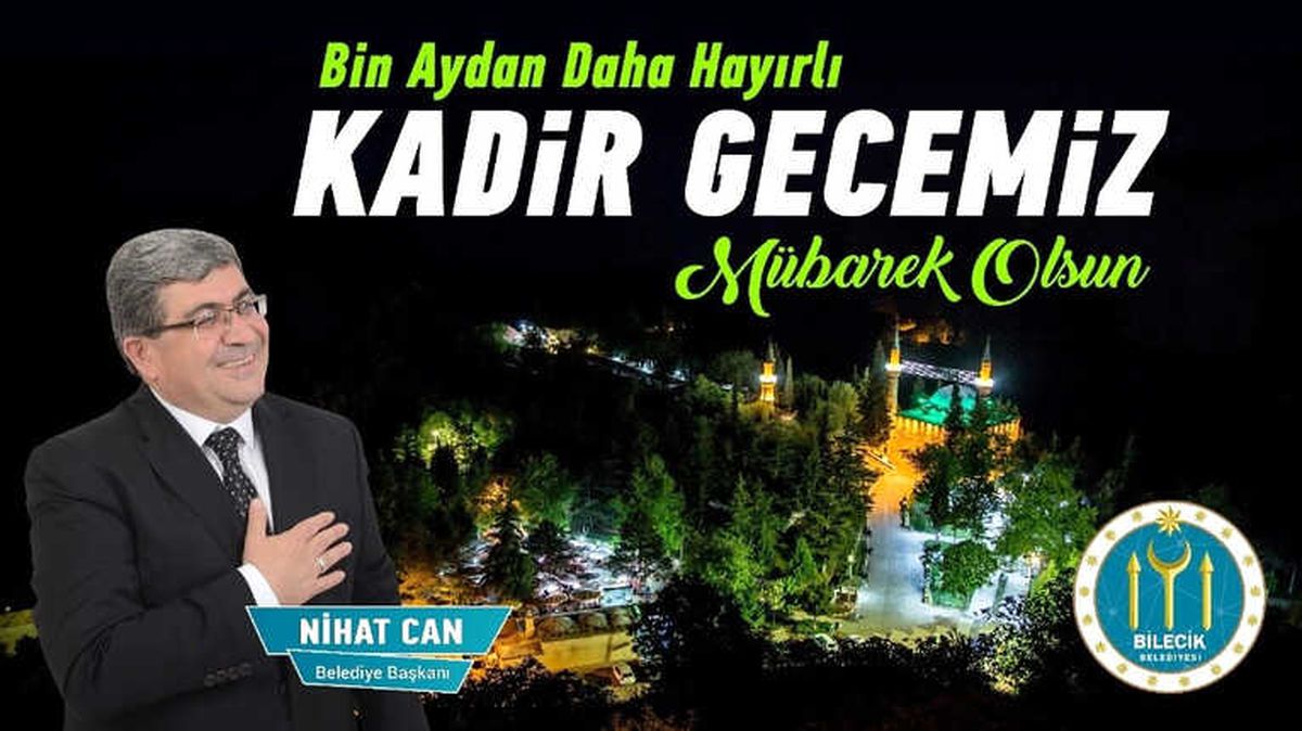 Başkan Can\'ın Kadir Gecesi Mesajı