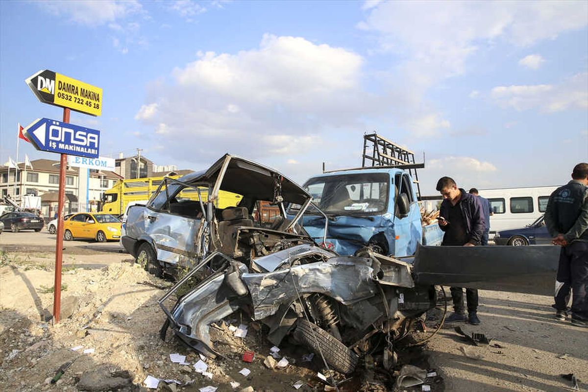 Başkentte Trafik Kazası: 1 Yaralı