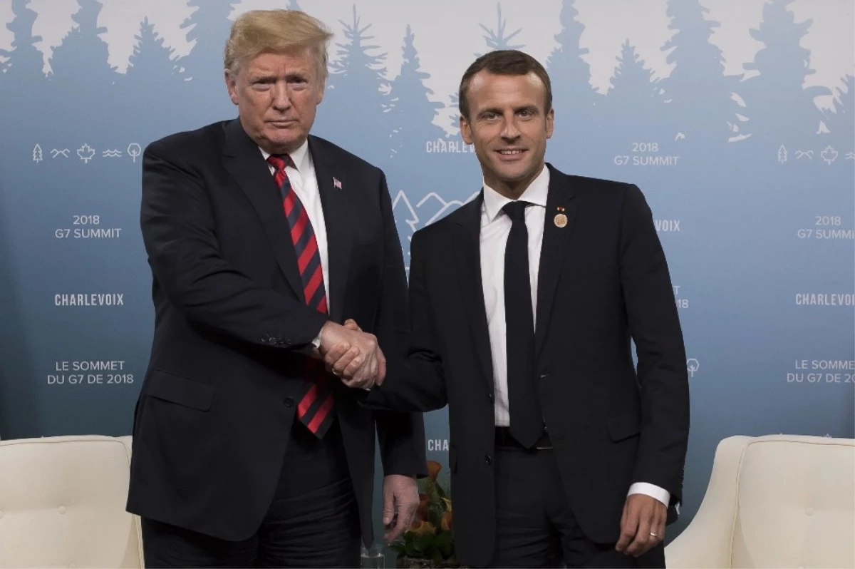 Fransa Cumhurbaşkanı Macron, ABD\'yi G7\'den Çıkarmakla Tehdit Etti