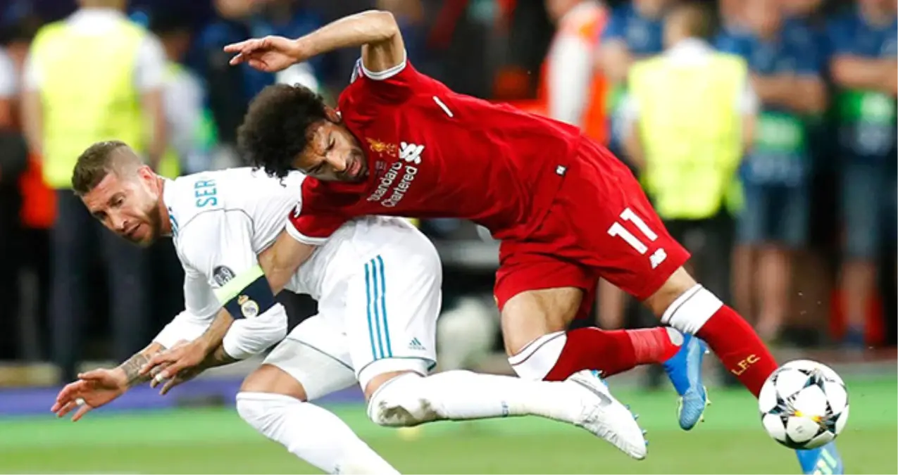 Mohamed Salah\'tan Sergio Ramos\'a Cevap: Komik!