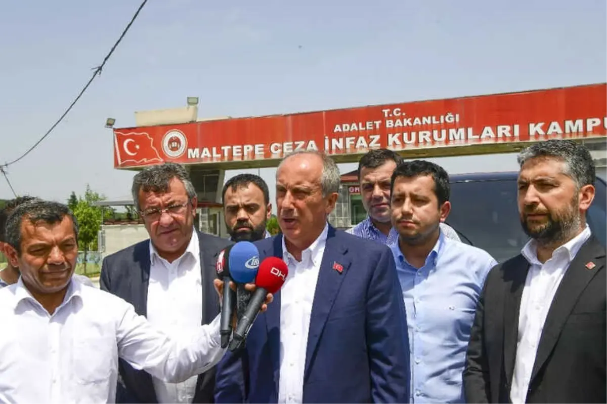 Muharrem İnce: "Enis Berberoğlu Tutuklu Değil Rehinedir"