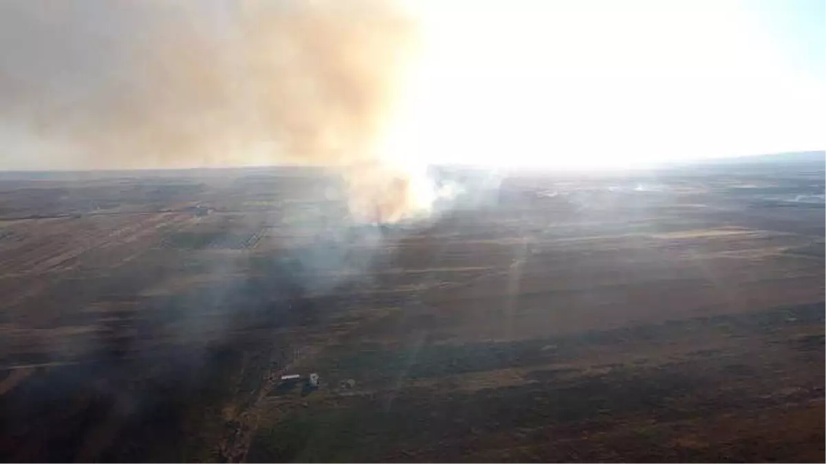 PKK, Tel Rıfat\'ta Göç Ettirdiği Sivillere Ait Ev ve Arazileri Ateşe Verdi