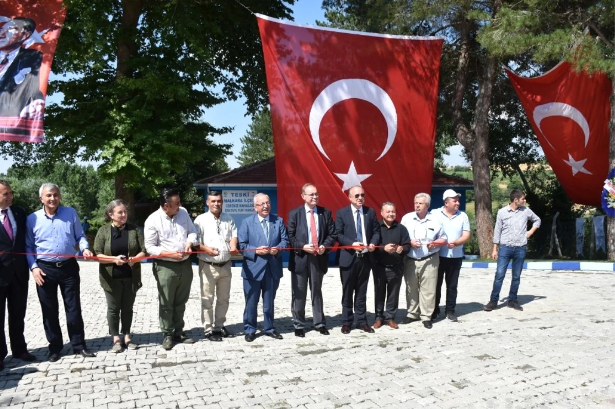 Teski Malkara Yeni İçme Suyu Tesislerini Devreye Aldı