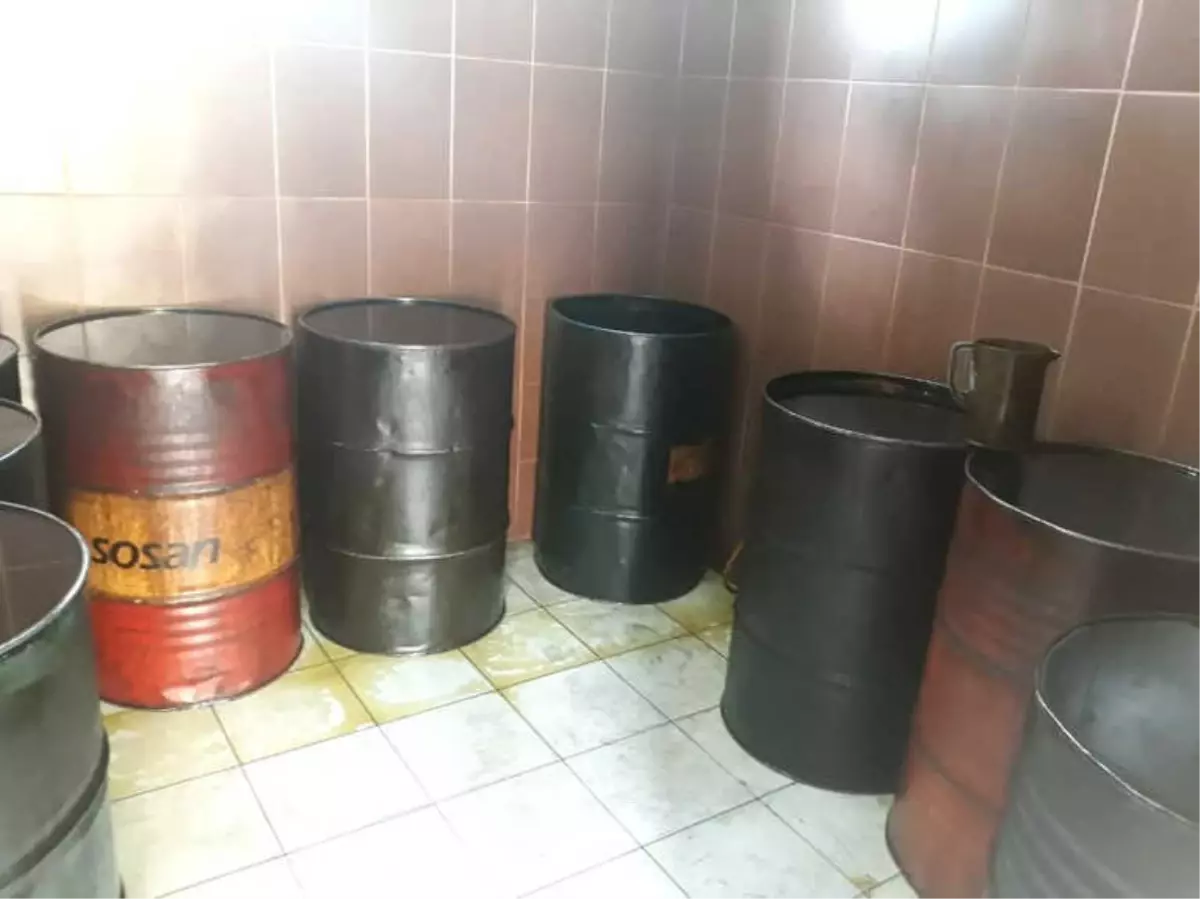 9 Bin Litre 10 Numara Yağ Ele Geçirildi